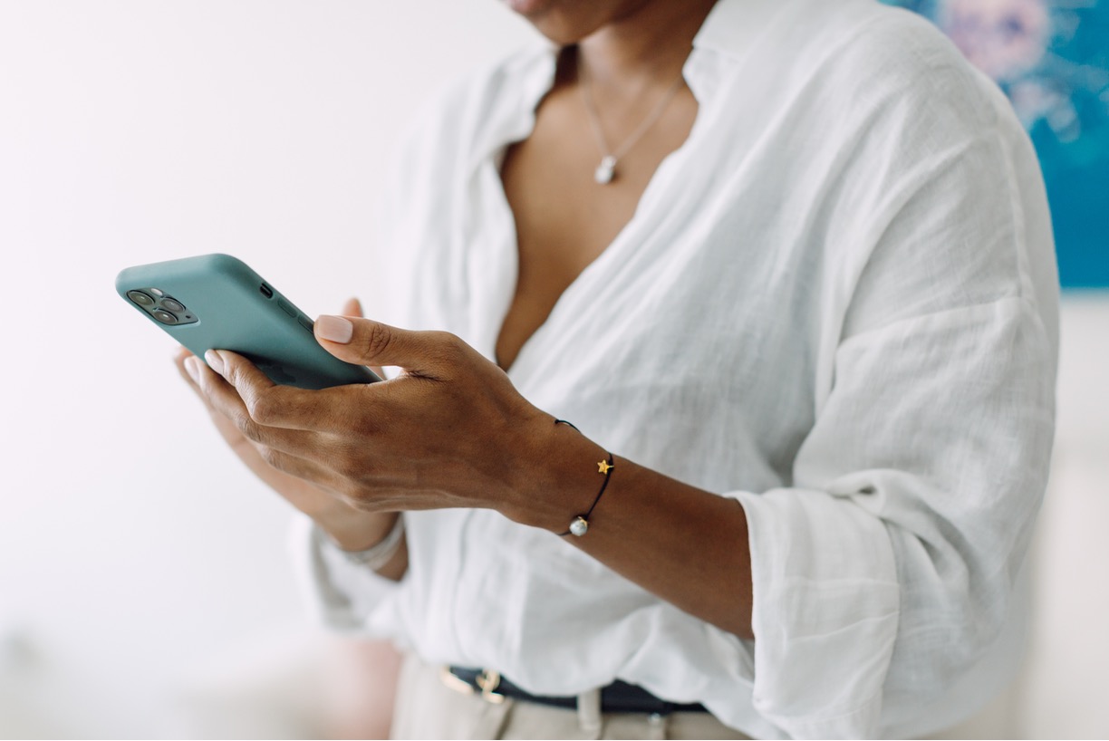 Guest searching for and booking a restaurant on their phone